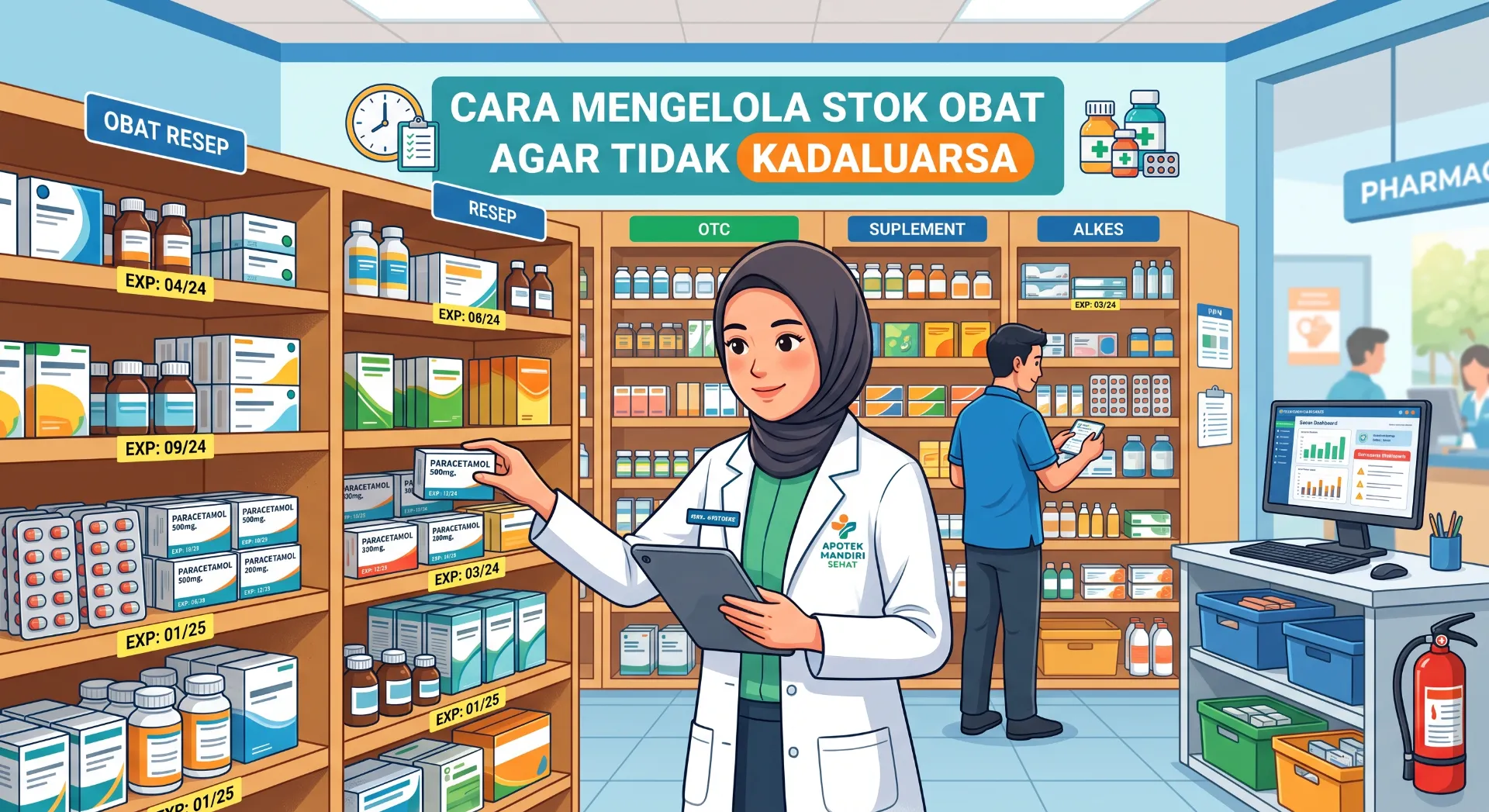 Cara Mengelola Stok Obat Apotek Agar Tidak Kadaluarsa