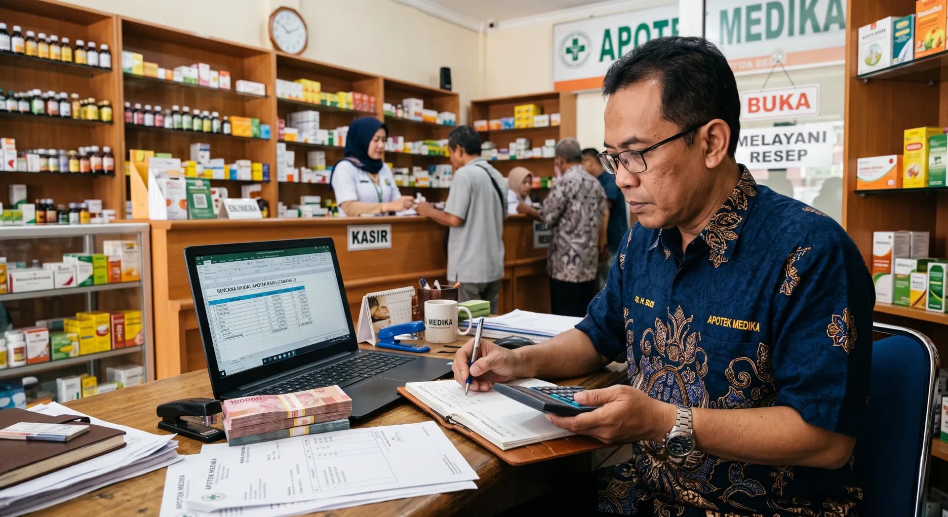 Berapa Modal yang Dibutuhkan untuk Membuka Apotek?
